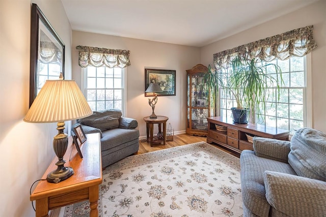 6018 Pebble Creek Dr, Fairview, PA 16415 - living room with wood finished floors and baseboards