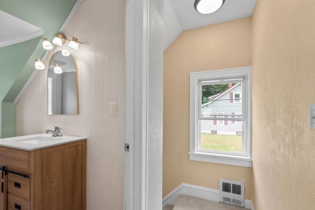 20527 Baird Rd, Meadville, PA 16335 - bathroom featuring vanity and healthy amount of natural light