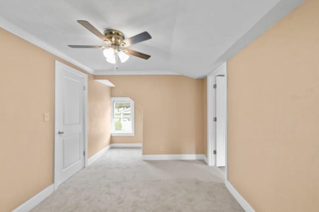 20527 Baird Rd, Meadville, PA 16335 - empty room with a ceiling fan and light colored carpet