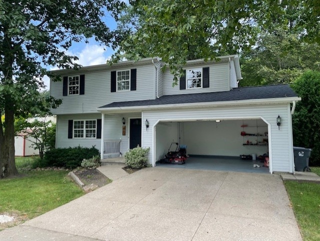 1742 W Gore Rd, Millcreek, PA 16509 - traditional-style home featuring driveway and an attached garage