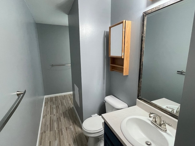 1742 W Gore Rd, Millcreek, PA 16509 - bathroom with vanity and wood finished floors