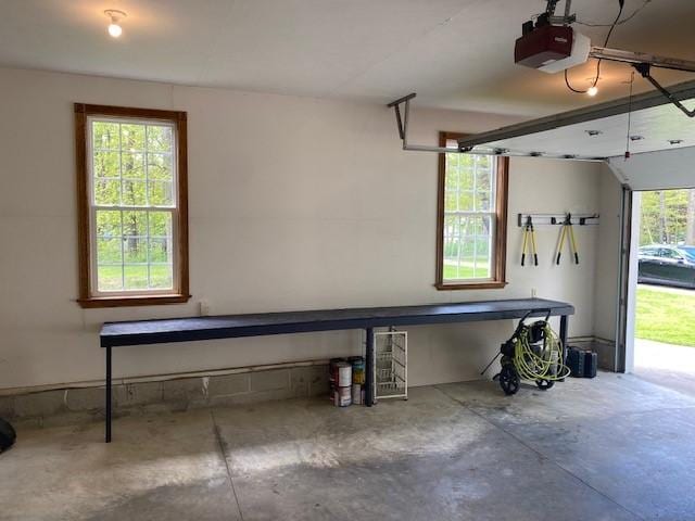 2156 Depot St, Waterford, PA 16441 - garage featuring a garage door opener