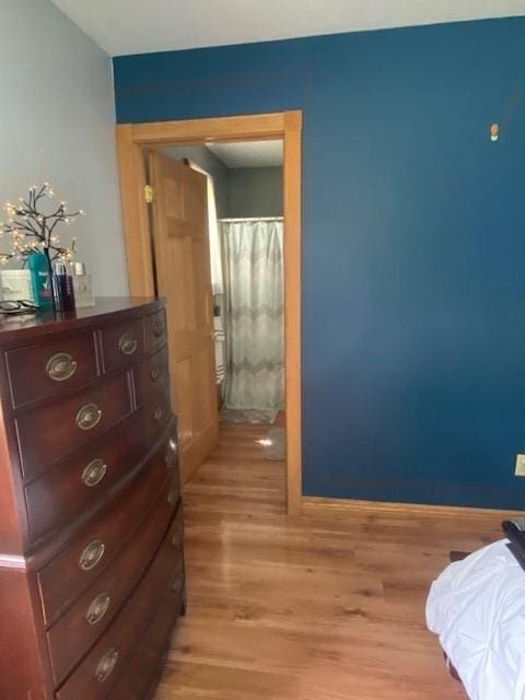2156 Depot St, Waterford, PA 16441 - bedroom with light wood finished floors and baseboards