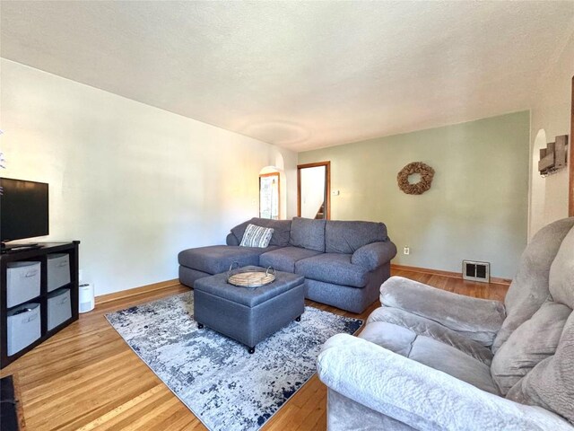 3524 French St, Erie, PA 16504 - living room with wood finished floors and baseboards