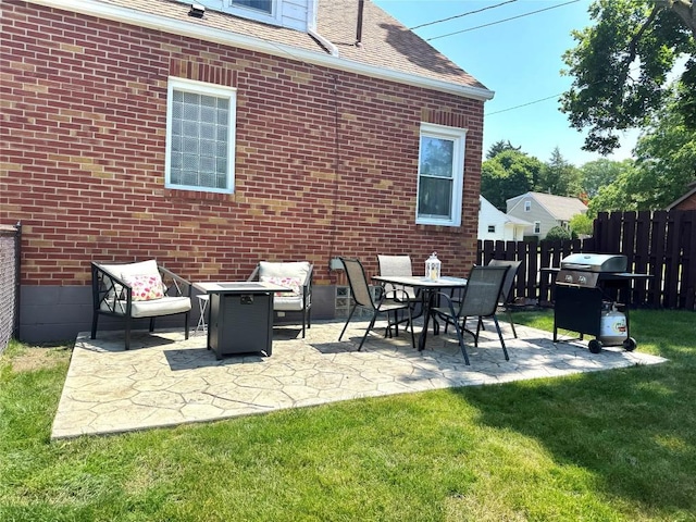 3524 French St, Erie, PA 16504 - view of patio / terrace with a grill