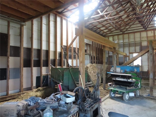 miscellaneous room featuring concrete floors