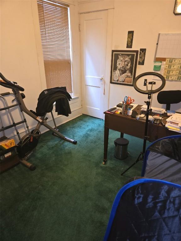 1146 W 5th St, Erie, PA 16502 - home office with dark carpet