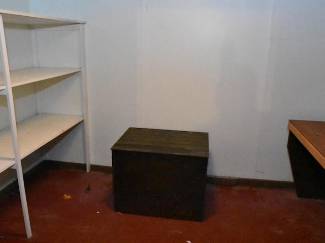 view of storage