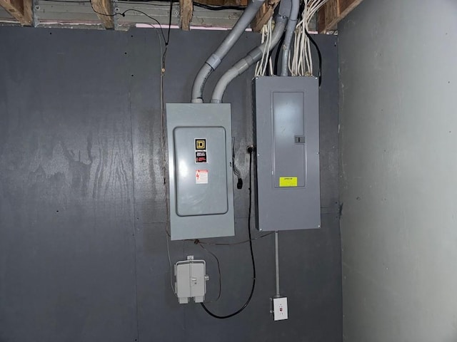 utilities with electric panel