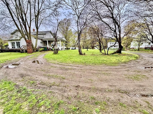 9967 Smith St, Lake City Borough, PA 16423 - view of yard featuring a porch