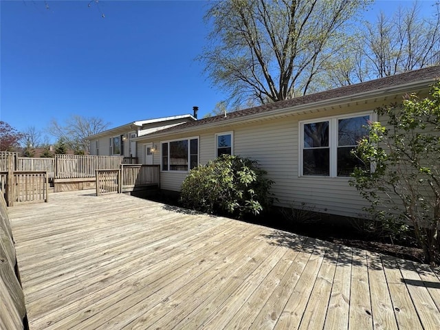 view of deck
