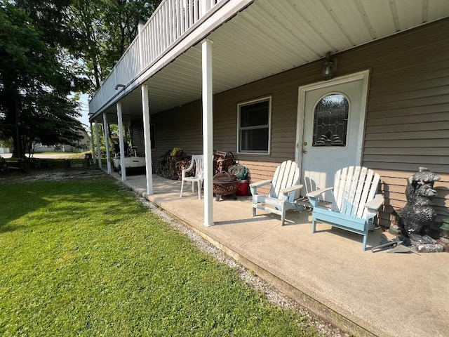 13478 Old Lake Rd Unit 62, East Springfield, PA 16411 - view of patio