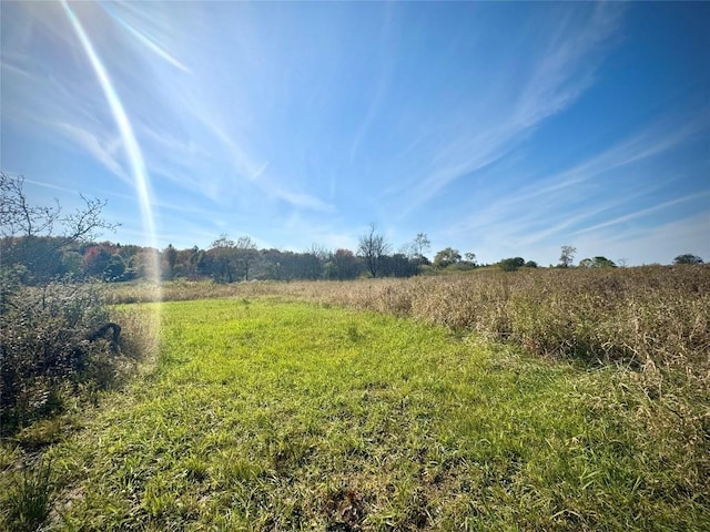 view of nature featuring a rural view