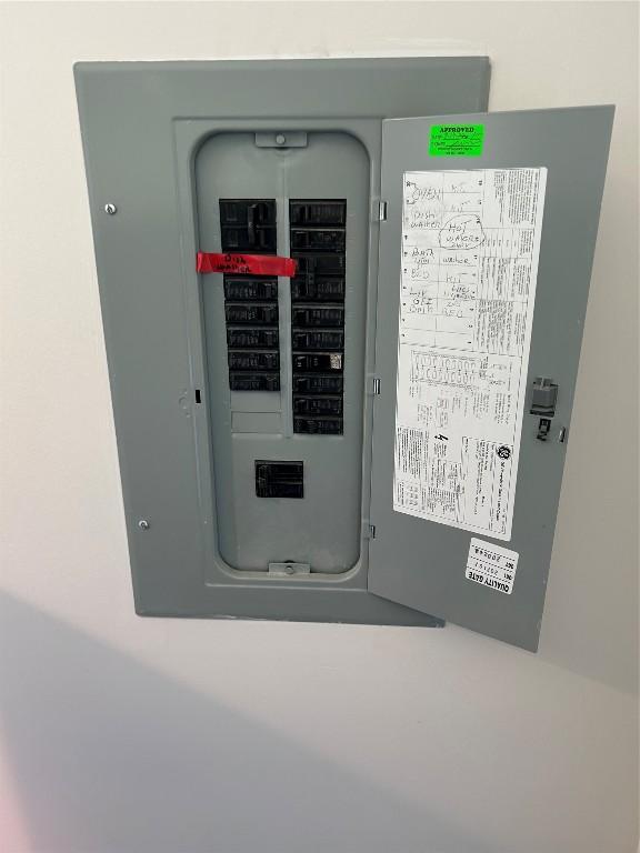 utilities with electric panel