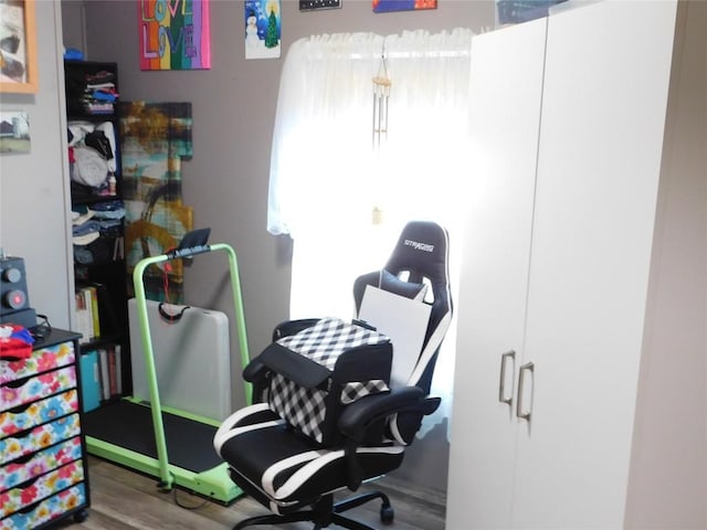 234 Shawnee Ave, Corry, PA 16407 - home office with wood finished floors