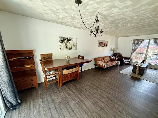 2735 W 35th St, Erie, PA 16506 - dining room featuring a chandelier and wood finished floors