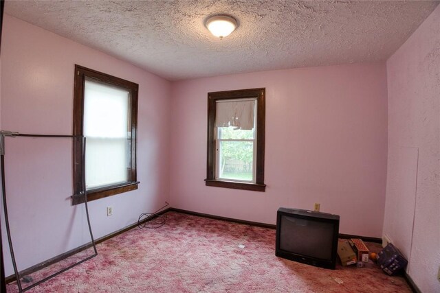 1219 W 32nd St, Erie, PA 16508 - unfurnished room with a textured ceiling and light colored carpet