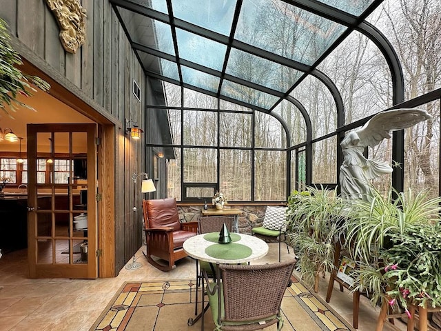 8350 Carbury Rd, Edinboro, PA 16412 - sunroom / solarium featuring an outdoor hangout area