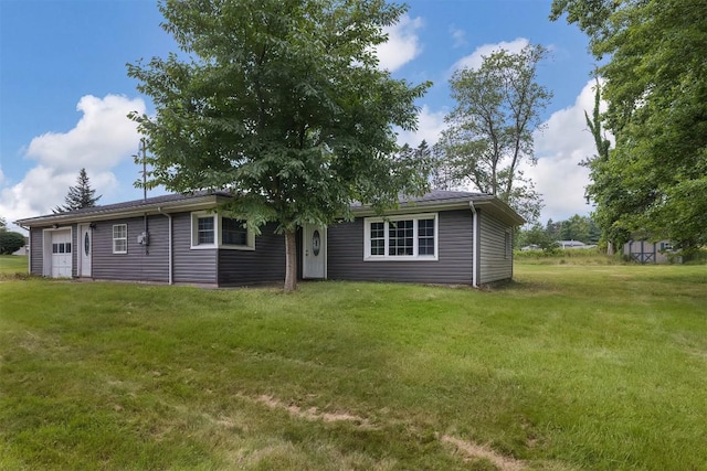 10220 Barton Rd, Waterford, PA 16441 - rear view of property featuring a yard
