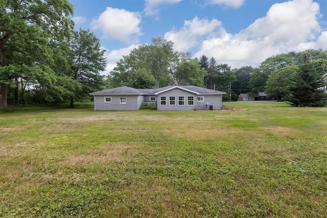 10220 Barton Rd, Waterford, PA 16441 - rear view of property featuring a lawn