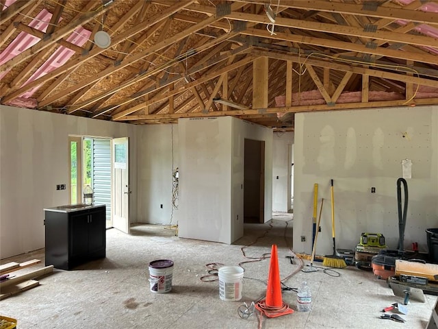 16754 Carr Hill Rd, Meadville, PA 16335 - misc room featuring lofted ceiling