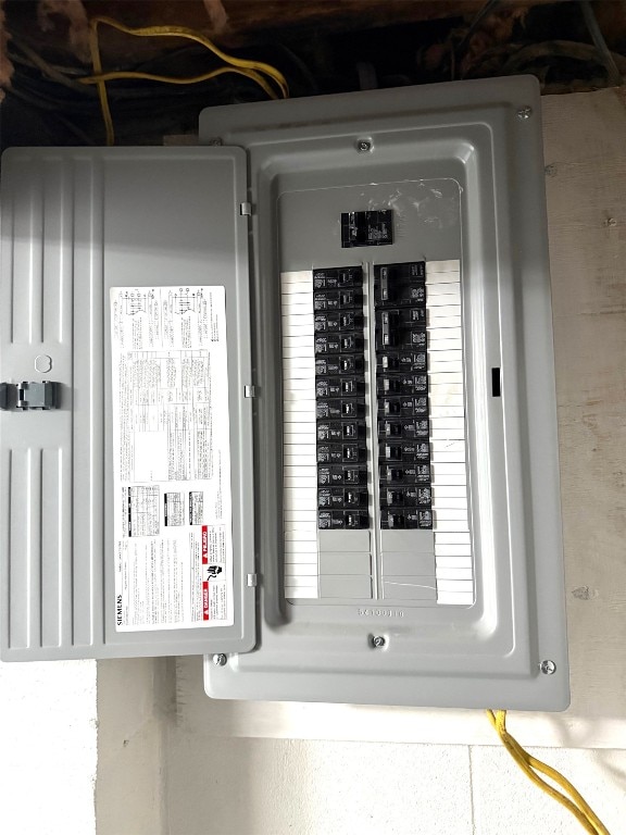utilities with electric panel