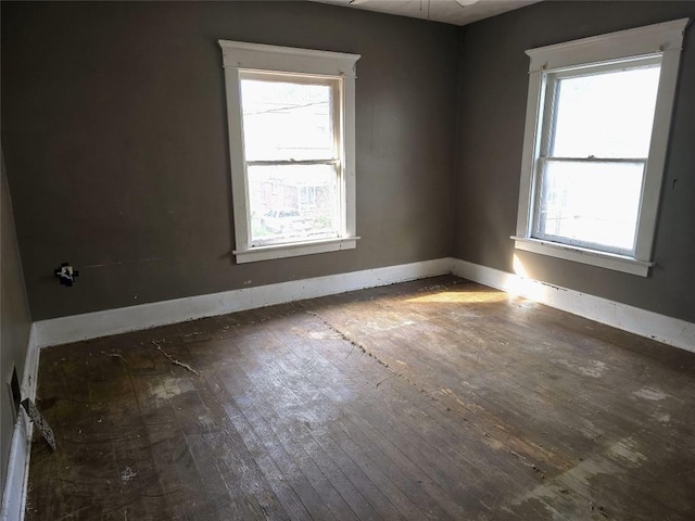 1051-1053 W 9th St, Erie, PA 16502 - empty room with hardwood / wood-style flooring and healthy amount of natural light