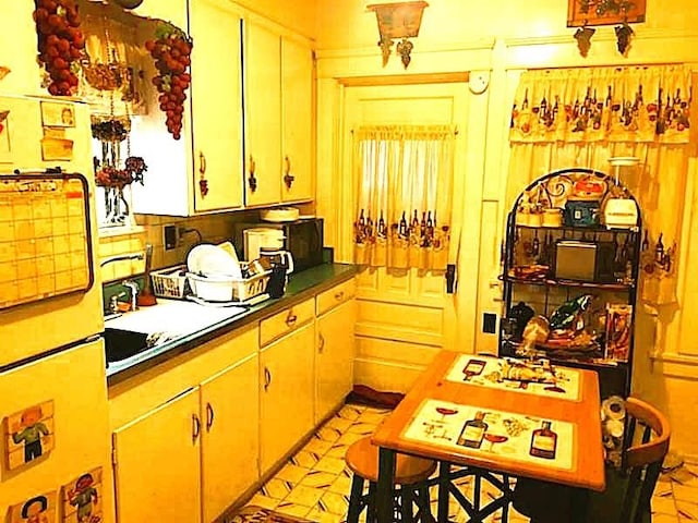 362 Randolph St, Meadville, PA 16335 - kitchen with a sink and dark countertops