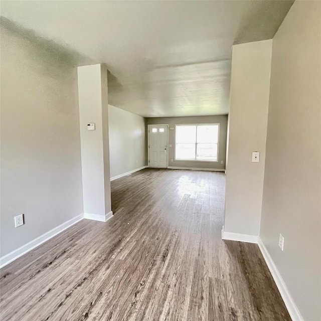 2517 Mccain Ave, Erie, PA 16510 - empty room with wood finished floors and baseboards