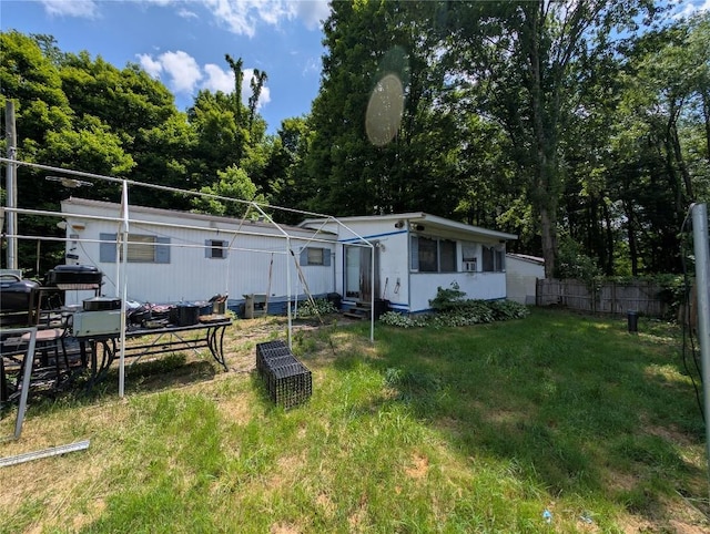 12838 Reed Ave, Conneaut Lake, PA 16316 - rear view of house featuring entry steps