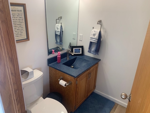 11148 Aldina Dr, Conneaut Lake, PA 16316 - bathroom featuring vanity and toilet