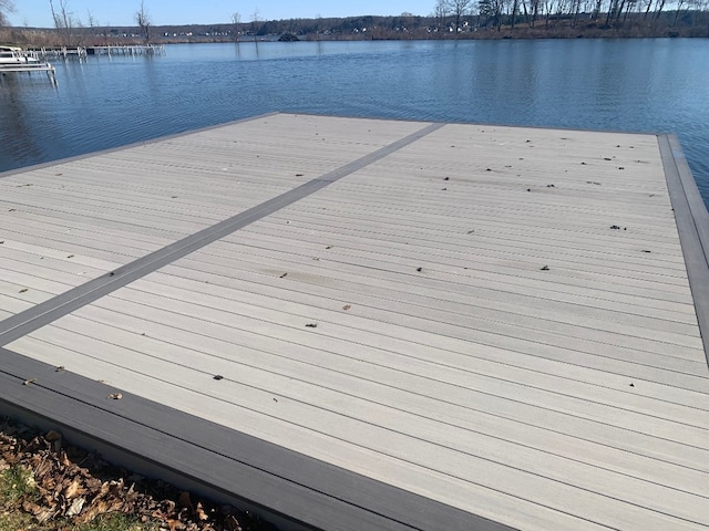 11148 Aldina Dr, Conneaut Lake, PA 16316 - view of dock featuring a water view