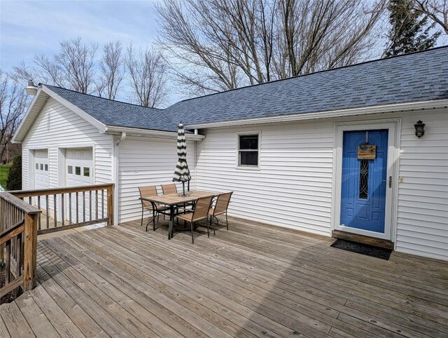 view of deck