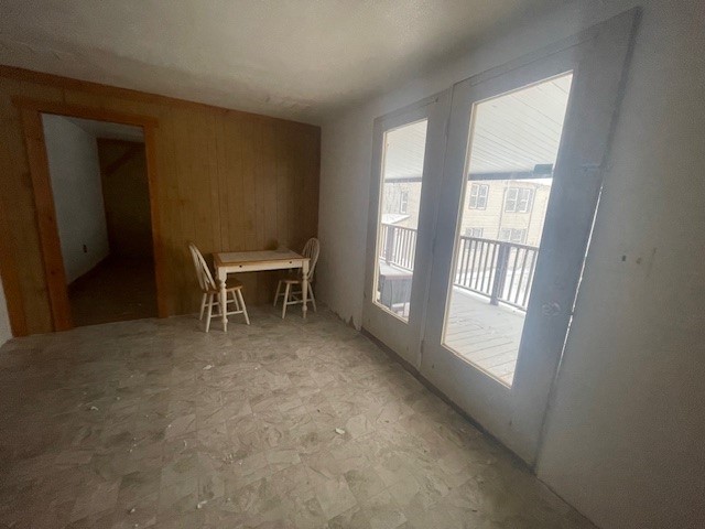 view of dining room