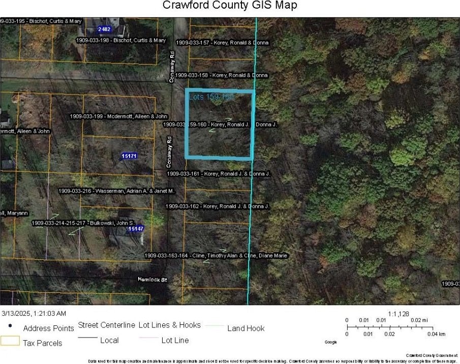 Conaway Dr, Linesville, PA 16424