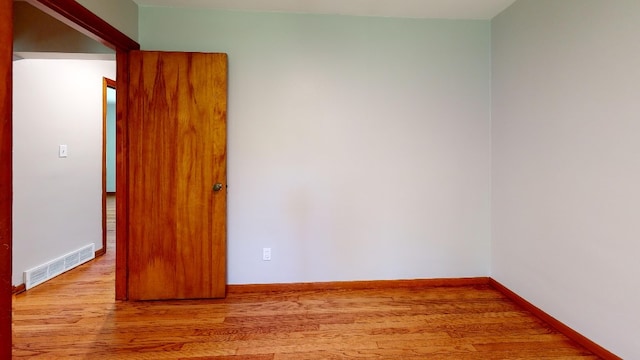 9170 Storey Rd, North East, PA 16428 - empty room featuring wood finished floors and baseboards