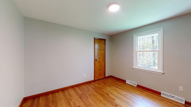 9170 Storey Rd, North East, PA 16428 - unfurnished room featuring baseboards and light wood-style flooring