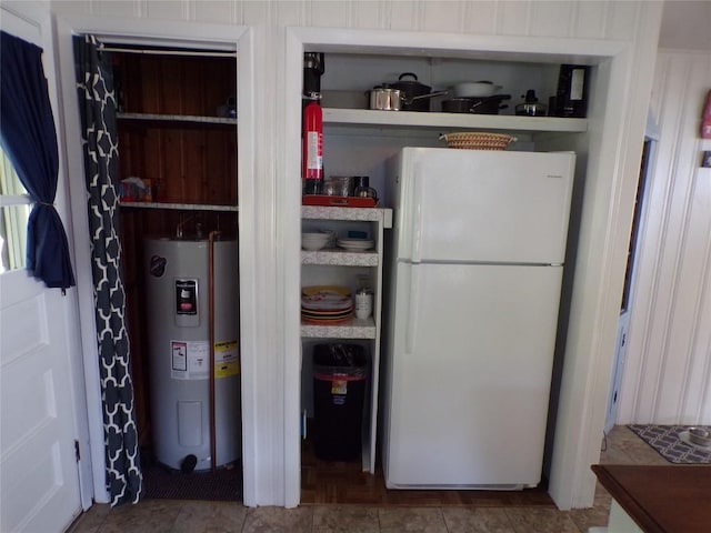 179 Elk Creek Rd, Lake City Boro, PA 16423 - pantry featuring electric water heater