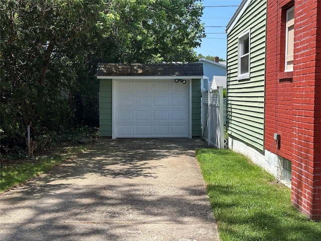 3010 Oakwood St, Erie, PA 16508 - detached garage featuring driveway