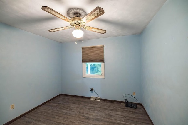 4164 Emily Dr, North East, PA 16428 - unfurnished room featuring a ceiling fan and wood finished floors