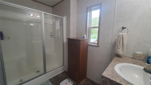 1644 Pinegrove Way, Erie, PA 16509 - full bathroom featuring a shower stall and vanity