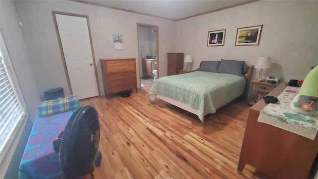 1644 Pinegrove Way, Erie, PA 16509 - bedroom featuring light wood-style flooring and ensuite bath
