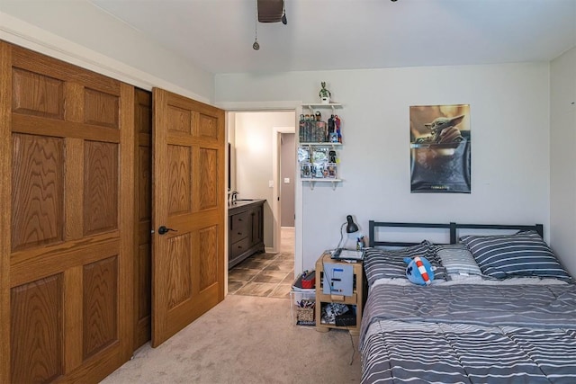 21720 Matthew Ln, Saegertown, PA 16433 - bedroom featuring light carpet