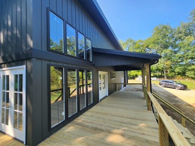 5241 Tarbell Rd, Edinboro, PA 16412 - view of side of home featuring french doors