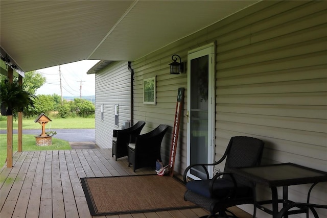 38753 Centerville Rd, Centerville, PA 16404 - view of wooden terrace