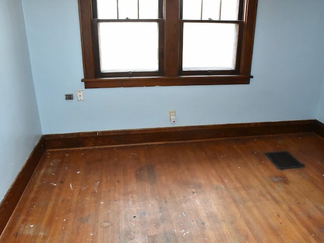 9954 Liberty Ext, Meadville, PA 16335 - unfurnished room with hardwood / wood-style floors and baseboards