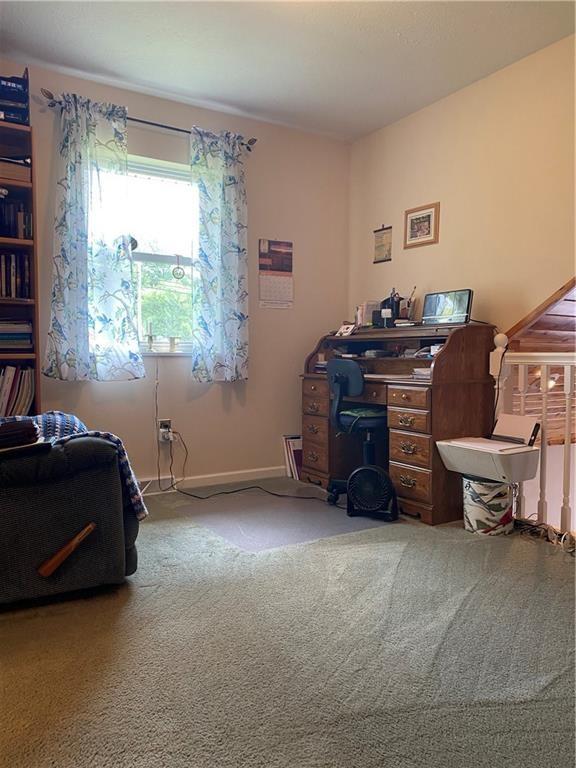 bedroom with carpet flooring