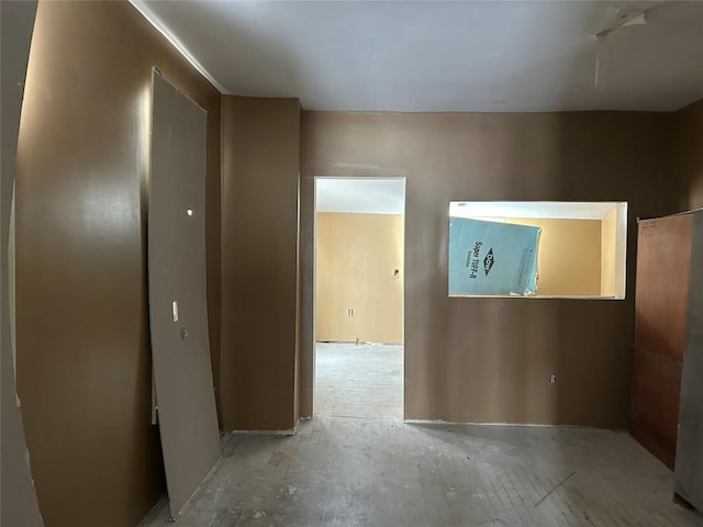 view of empty room