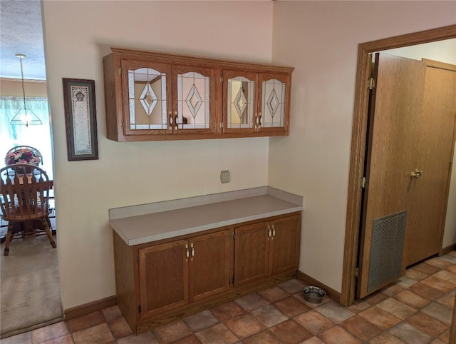 3163 N Center Rd, Linesville, PA 16424 - corridor featuring light stone finish flooring