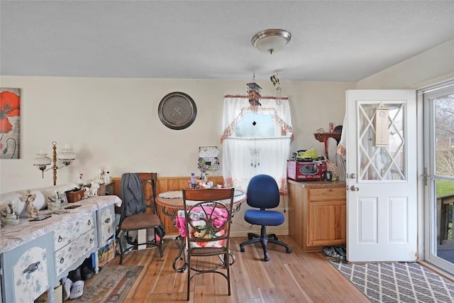 221 Pheasant Dr, Girard, PA 16417 - dining room with light wood-style flooring